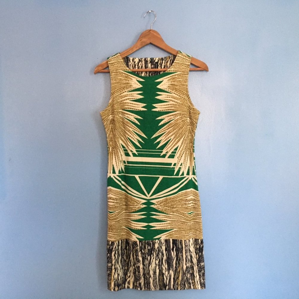 Rare W118 by Walter Baker Funky Boho Shift Dress